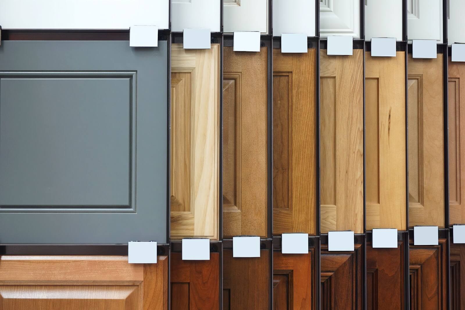 Softwoods and alternative woods for cabinets