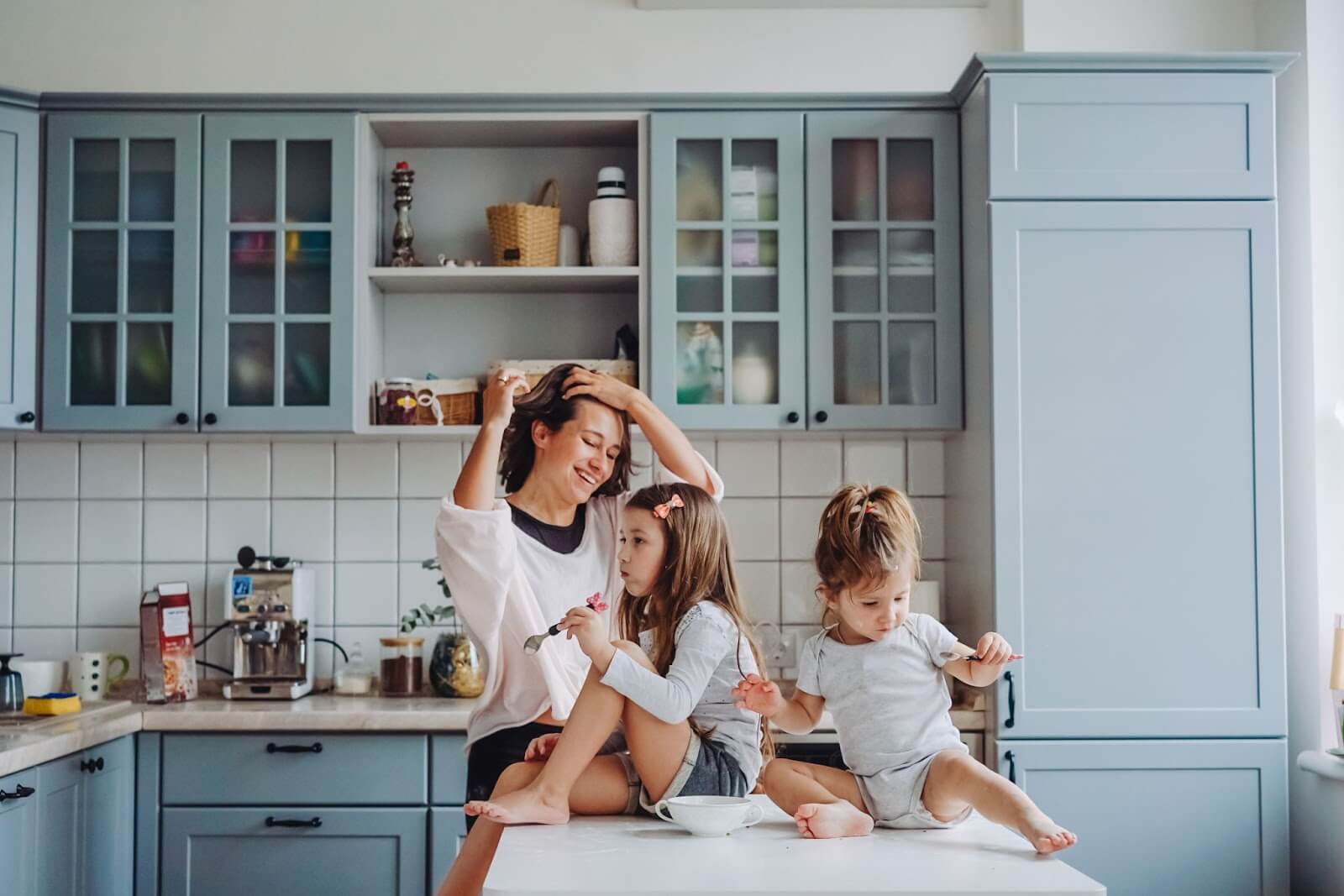 What makes a family-friendly cabinet design